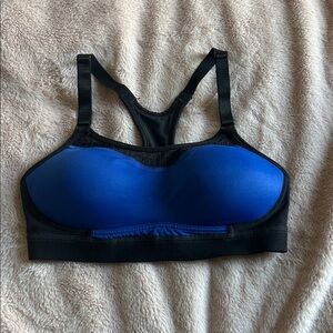 High Impact Bra Champion Black and Blue Sports Bra, Like New